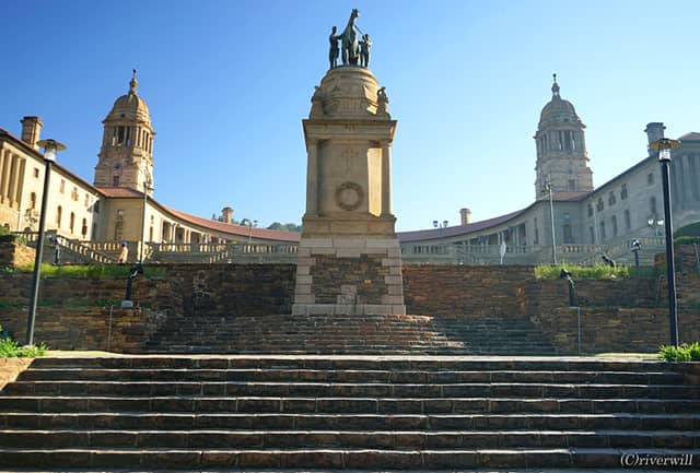 プレトリアの議事堂(南アフリカ共和国)