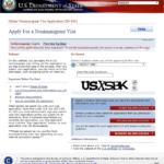 【VISA】米国ビザの申請【2】～オンライン申請（【B-2】タイプ・短期渡航・観光の場合）
