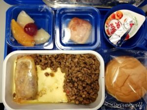 【空メシ】イエメニア航空　Airline meal of Yemenia Airways
