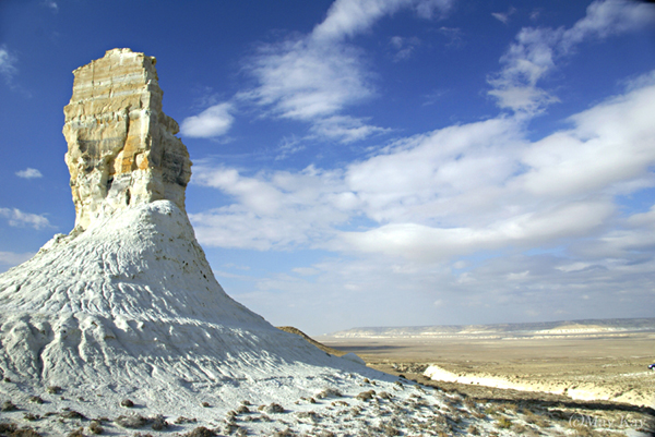 ウスチュルト台地（カザフスタン）Ustyurt Plateau in Kazakhstan