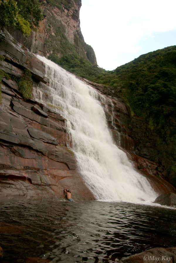 【ベネズエラ・エンジェルフォール】ミストが集まって生まれた滝