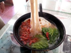 【旅メシ 世界編】台湾馬祖の紅糟肉老酒麺線と継光餅　Thin noodles with rice wine and Jiguang cakes of Matzu, Taiwan