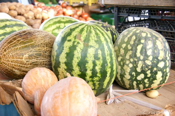 特産品のメロン Melon, Turkmenistan