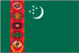 トルクメニスタン国旗 Turkmenistan Flag