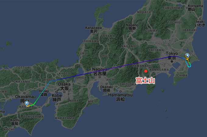 【Jetstar Japan】成田⇒高松 Narita - Takamatsu route