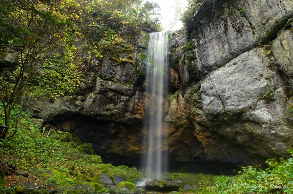 【トラベルjp】涼感ミストシャワー!北海道オホーツクの森の「山彦の滝」
