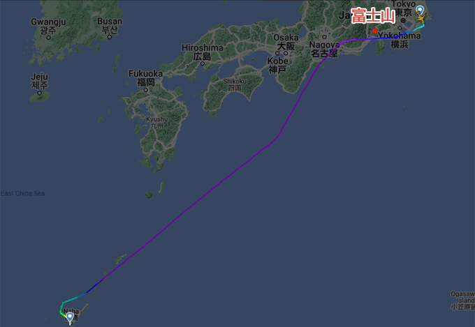 【Jetstar Japan】成田⇒那覇 Narita -Naha route