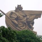 【中国】三国志ファン必見！超絶カッコイイ巨大関羽像が爆誕　Jīngzhōu,China