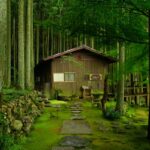 【iyomemo】西予にながれる緑の静寂 苔と杉に包まれた茶庵「こけむしろ」
