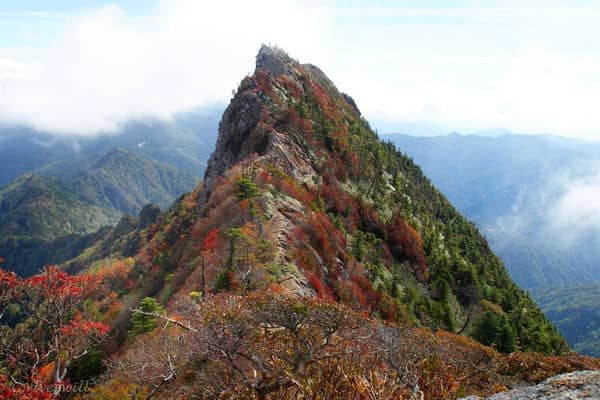 石鎚山（愛媛県） Mt. Ishizuchi, Ehime pref