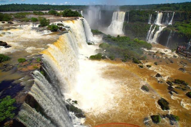 ブラジル側イグアスの滝