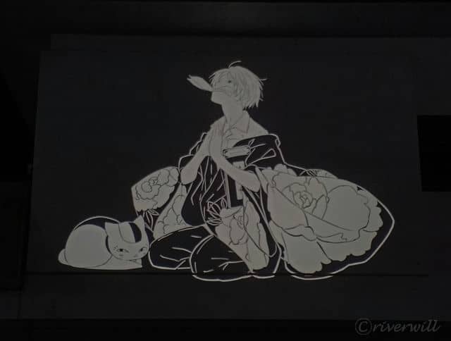 夏目友人帳影絵①(夏目貴志&ニャンコ先生)