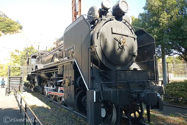 デゴイチのSL in 横浜 三溪園