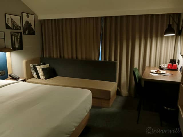 シンプルで使いやすい客室