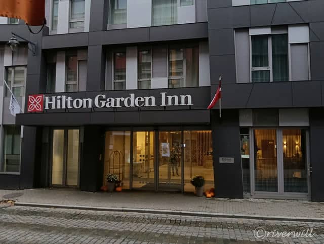 今回リガ旧市街で2泊したHilton Garden Inn