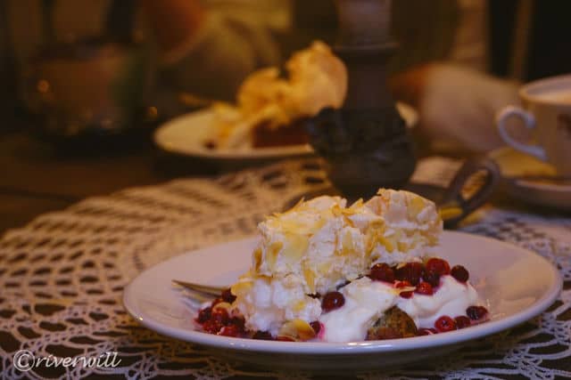 特製のアップルパイもご賞味