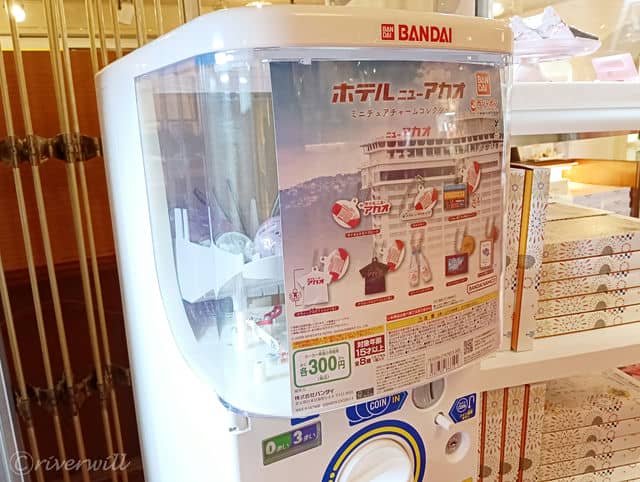 人気急上昇中のホテルガチャのトイカプセル