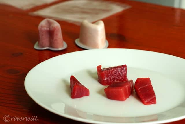 【株式会社テクニカン】「凍眠」で一度凍らせて水で解凍したみずみずしいマグロの刺身