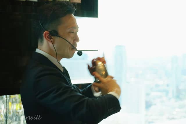 【ザ・プリンスギャラリー 東京紀尾井町】バーテンダー今成氏の魅せるシェイク